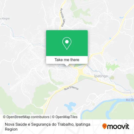 Nova Saúde e Segurança do Trabalho map