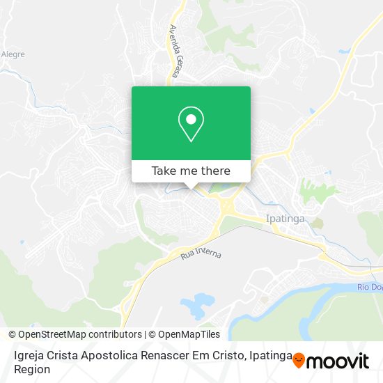 Igreja Crista Apostolica Renascer Em Cristo map