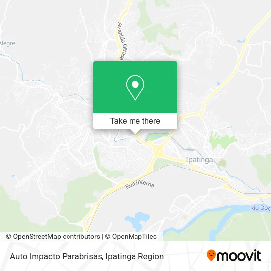 Auto Impacto Parabrisas map