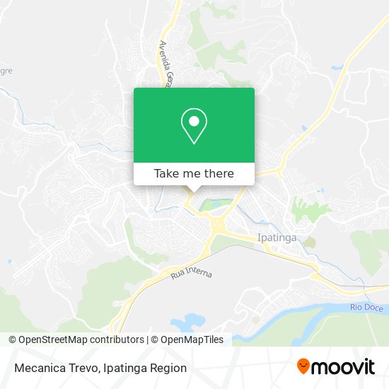 Mecanica Trevo map