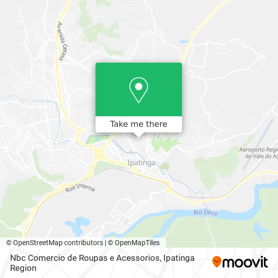 Nbc Comercio de Roupas e Acessorios map