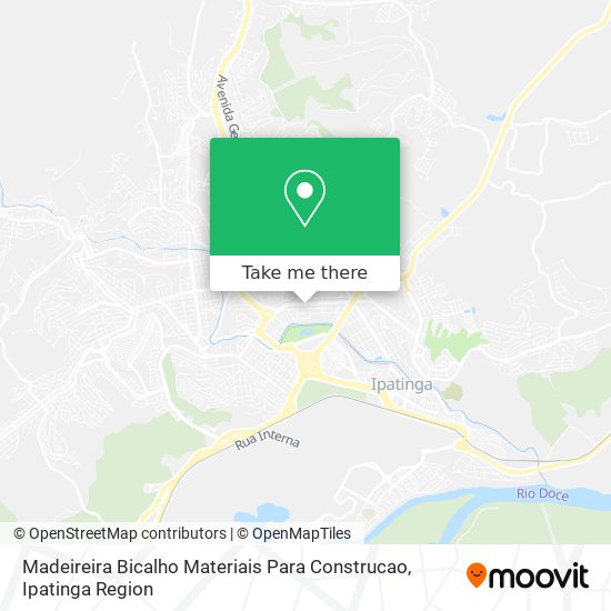 Madeireira Bicalho Materiais Para Construcao map