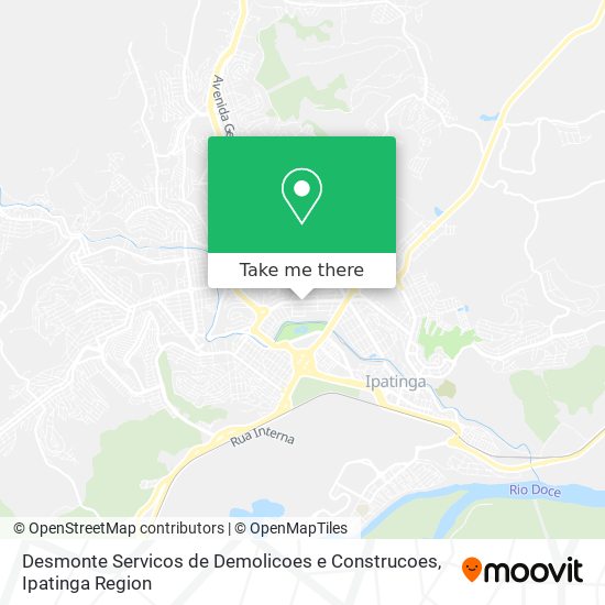 Desmonte Servicos de Demolicoes e Construcoes map