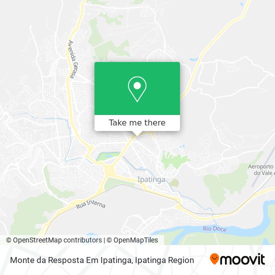 Monte da Resposta Em Ipatinga map