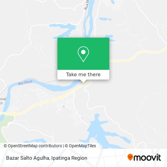 Bazar Salto Agulha map