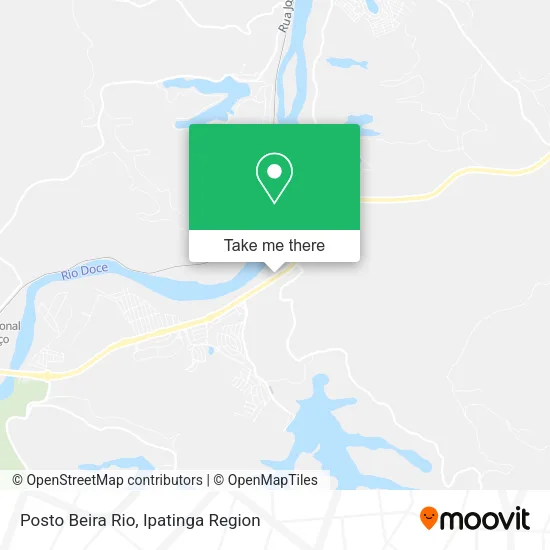 Posto Beira Rio map