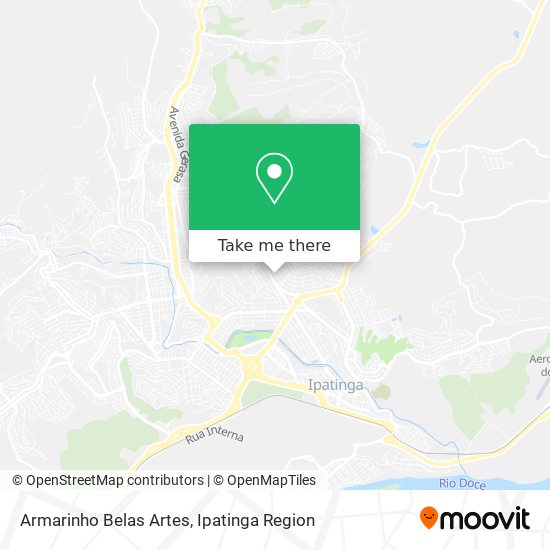Armarinho Belas Artes map
