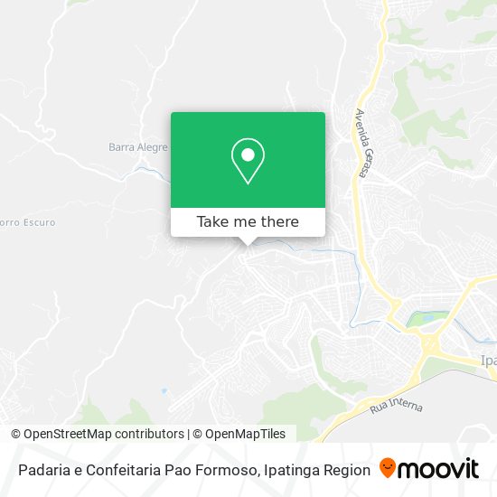 Padaria e Confeitaria Pao Formoso map