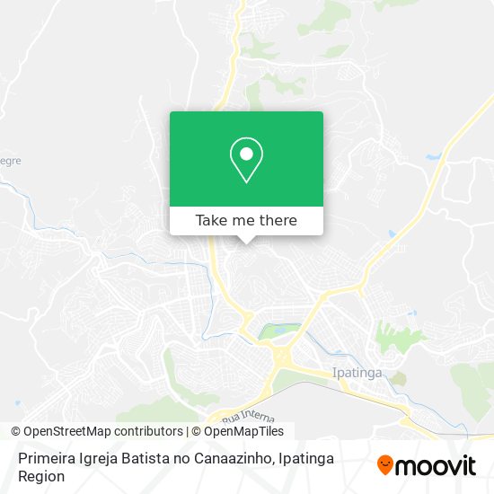 Primeira Igreja Batista no Canaazinho map