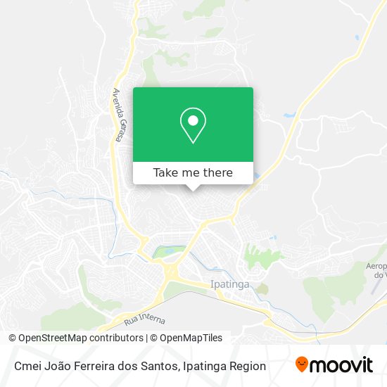 Cmei João Ferreira dos Santos map