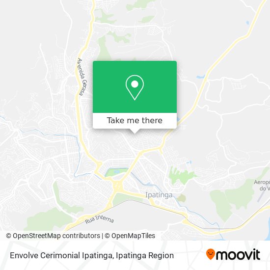 Envolve Cerimonial Ipatinga map