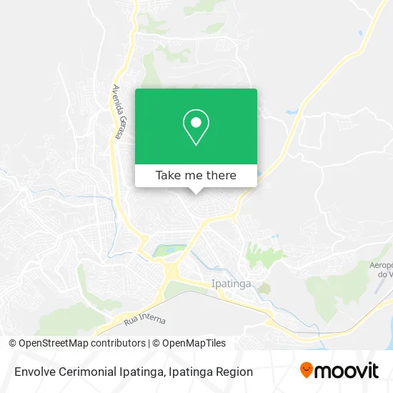 Envolve Cerimonial Ipatinga map