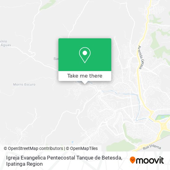 Igreja Evangelica Pentecostal Tanque de Betesda map