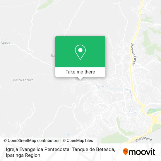 Igreja Evangelica Pentecostal Tanque de Betesda map
