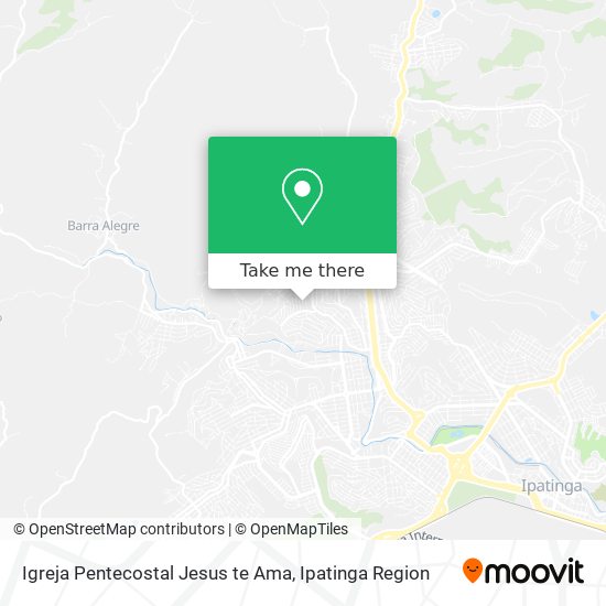 Igreja Pentecostal Jesus te Ama map