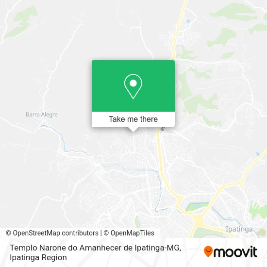 Templo Narone do Amanhecer de Ipatinga-MG map