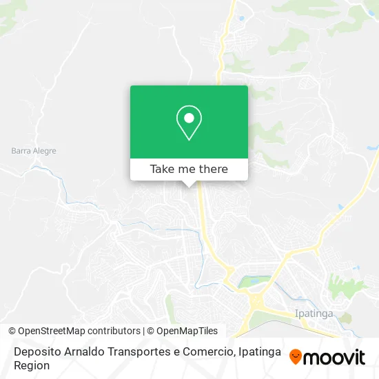 Deposito Arnaldo Transportes e Comercio map