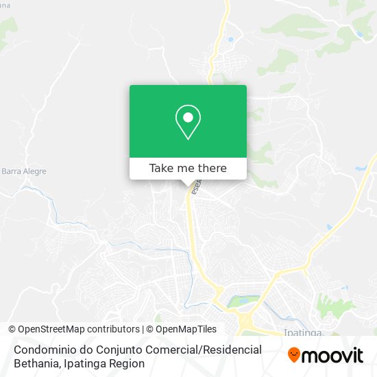 Condominio do Conjunto Comercial / Residencial Bethania map