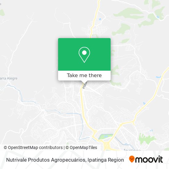 Nutrivale Produtos Agropecuários map