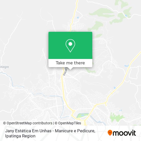 Jany Estética Em Unhas - Manicure e Pedicure map