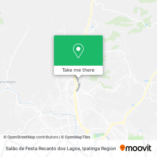 Salão de Festa Recanto dos Lagos map