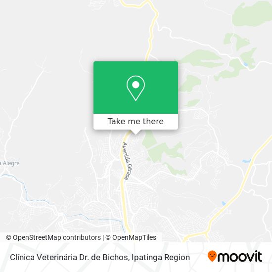 Clínica Veterinária Dr. de Bichos map