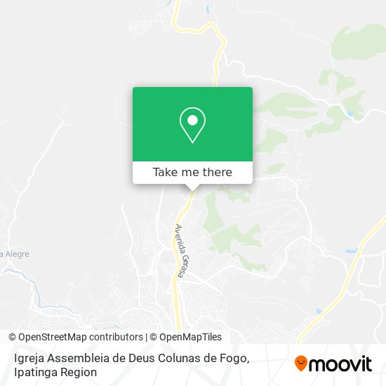 Igreja Assembleia de Deus Colunas de Fogo map