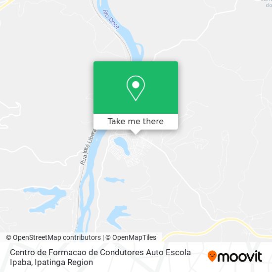 Centro de Formacao de Condutores Auto Escola Ipaba map