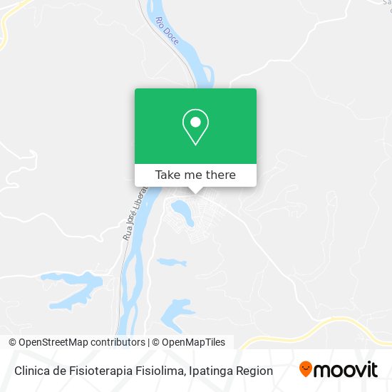 Clinica de Fisioterapia Fisiolima map