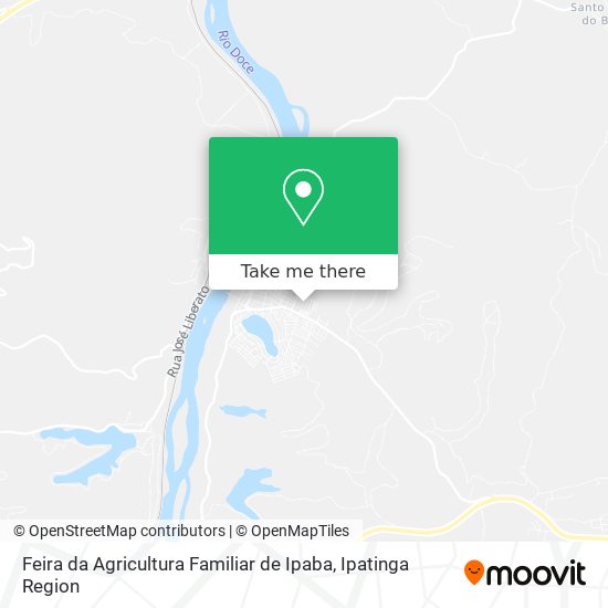 Feira da Agricultura Familiar de Ipaba map