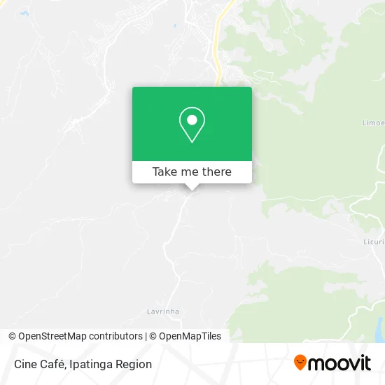 Cine Café map