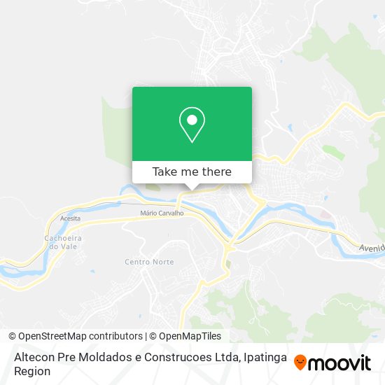 Altecon Pre Moldados e Construcoes Ltda map