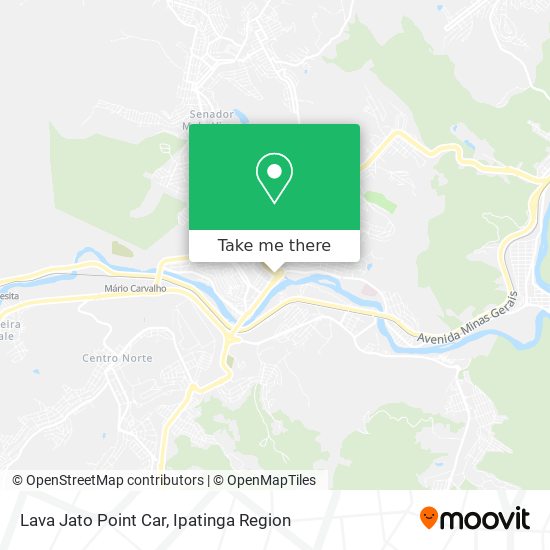 Lava Jato Point Car map