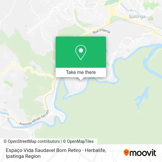 Espaço Vida Saudavel Bom Retiro - Herbalife map