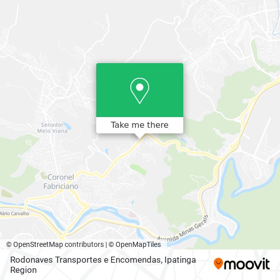 Rodonaves Transportes e Encomendas map