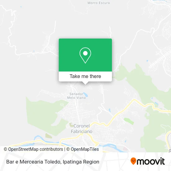 Bar e Mercearia Toledo map