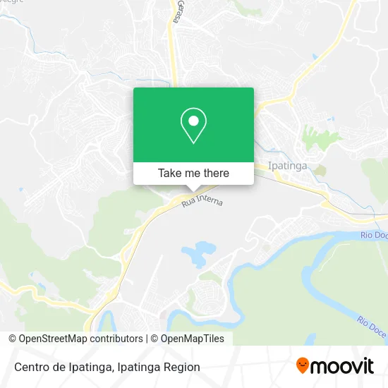 Centro de Ipatinga map