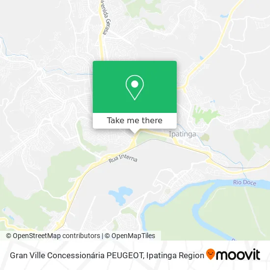 Gran Ville Concessionária PEUGEOT map