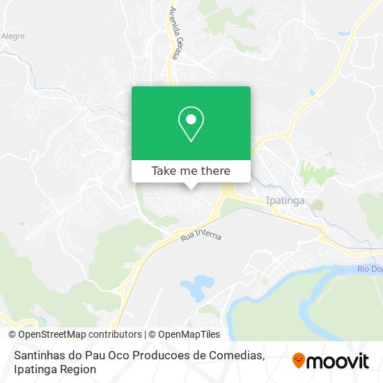 Santinhas do Pau Oco Producoes de Comedias map