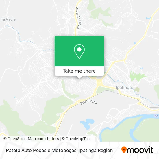 Pateta Auto Peças e Motopeças map