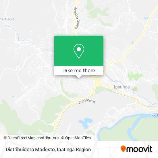 Distribuidora Modesto map