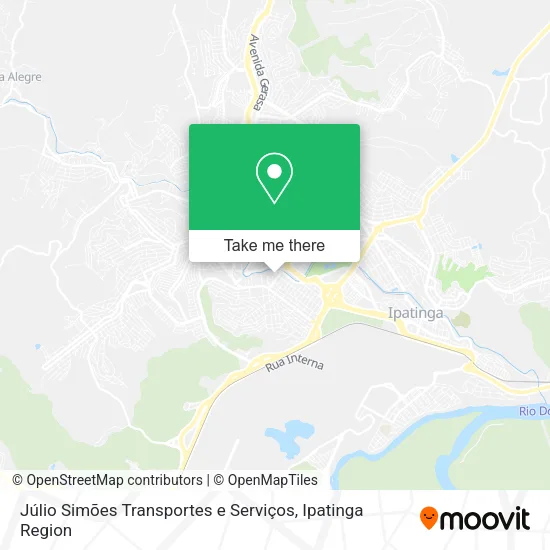 Júlio Simões Transportes e Serviços map
