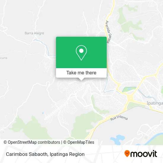 Carimbos Sabaoth map