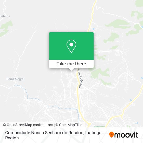 Comunidade Nossa Senhora do Rosário map