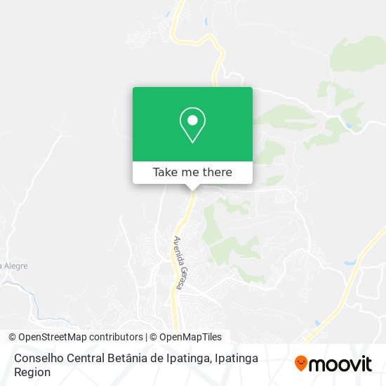 Conselho Central Betânia de Ipatinga map
