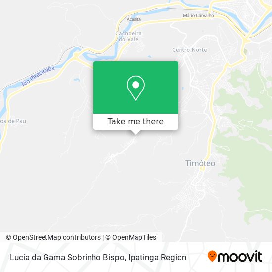 Lucia da Gama Sobrinho Bispo map