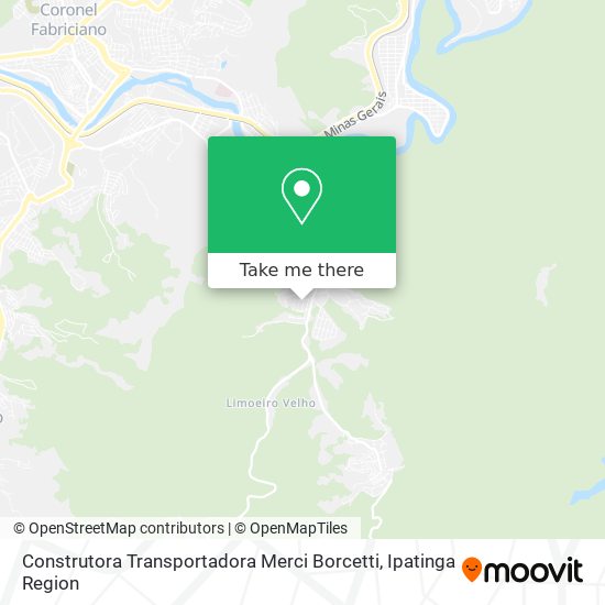 Construtora Transportadora Merci Borcetti map