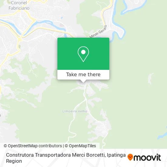 Construtora Transportadora Merci Borcetti map