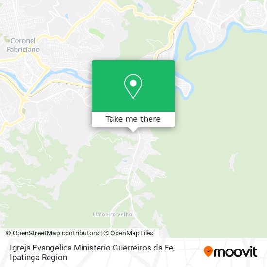 Igreja Evangelica Ministerio Guerreiros da Fe map