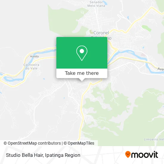 Studio Bella Hair map